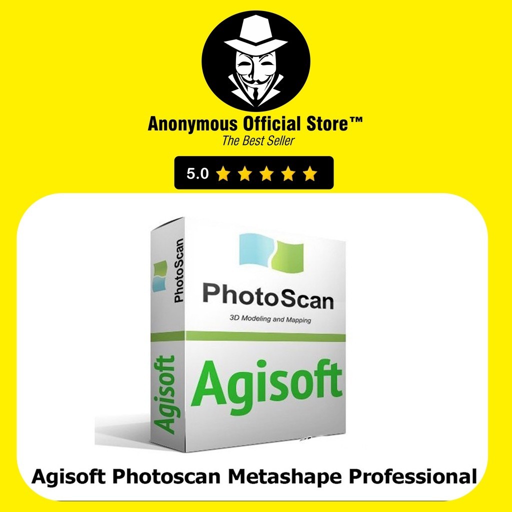 Jual PROGRAM AGISOFT METASHAPE PHOTOSCAN PRO FULL VERSION LIFETIME