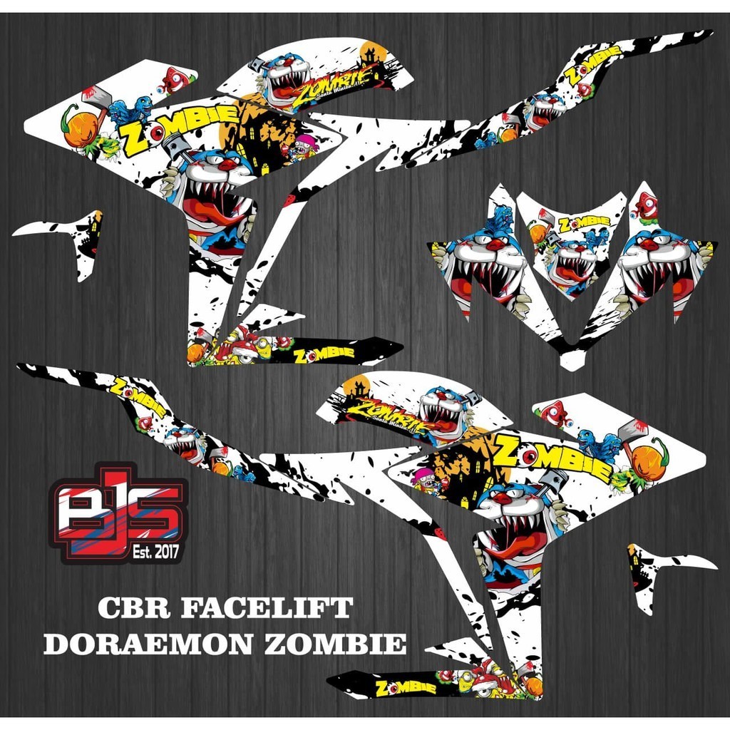 Jual striping CBR 150 cc - striping sticker stiker polet lis CBR ...