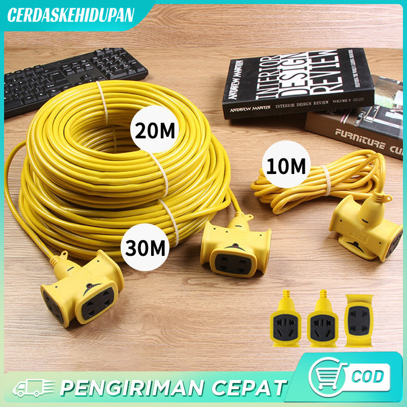 Jual 10 20 Mtr Kabel Ekstensi 1 5 Mm Cable Extension Sambungan Kabel Perlengkapan Perangkat