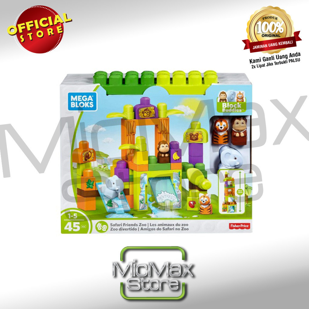 Mega bloks safari friends zoo online