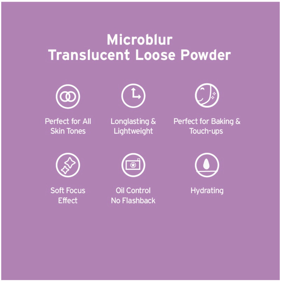 Jual Mother oF Pearl - Microblur Translucent Loose Powder [Made by ...