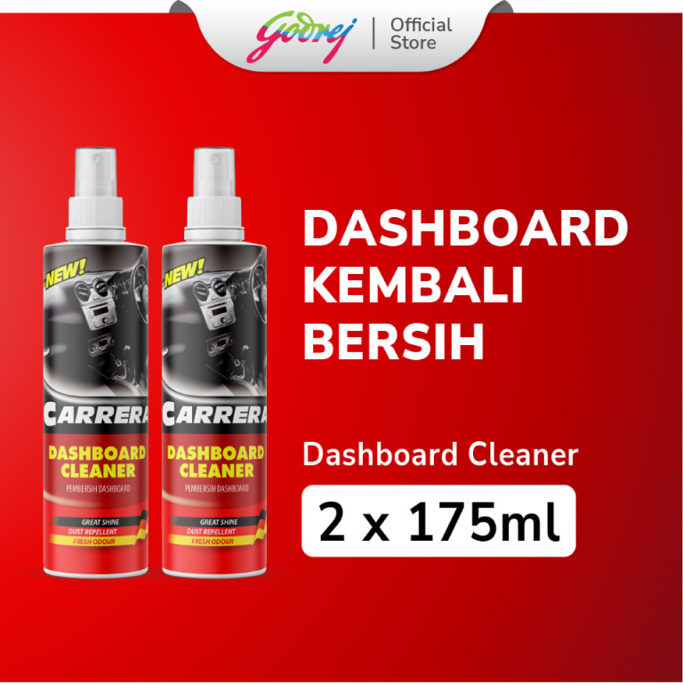 Jual Carrera Dashboard Cleaner Botol 175Ml x2 Pengkilap Dashboard