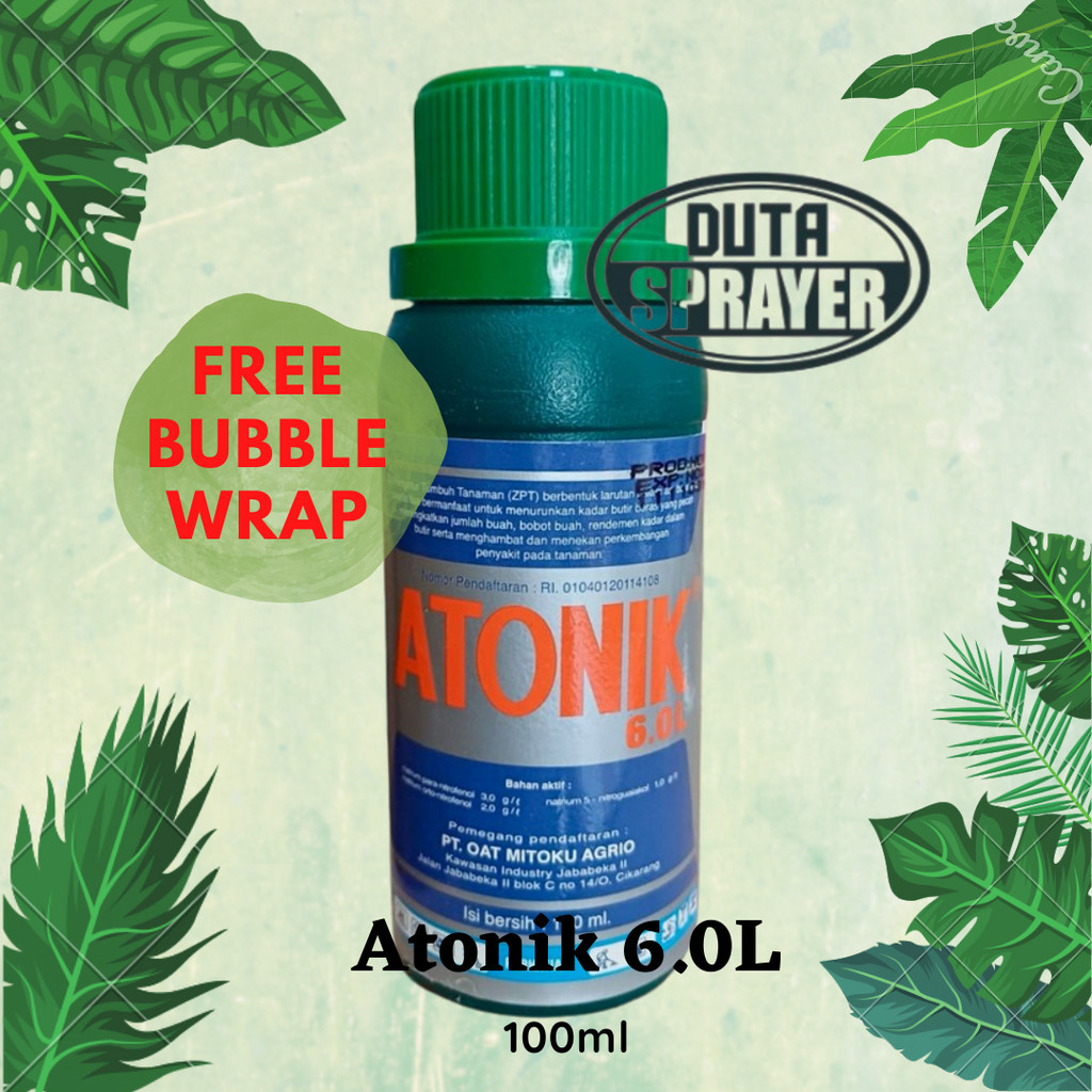 Jual Pupuk Cair Atonik 6.0L ZPT Zat Pengatur Tumbuh 100ml | Shopee ...