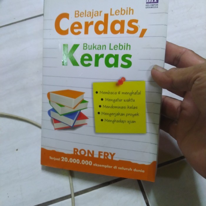 Jual BELAJAR LEBIH CERDAS BUKAN LEBIH KERAS-RON FRY-B4 | Shopee Indonesia