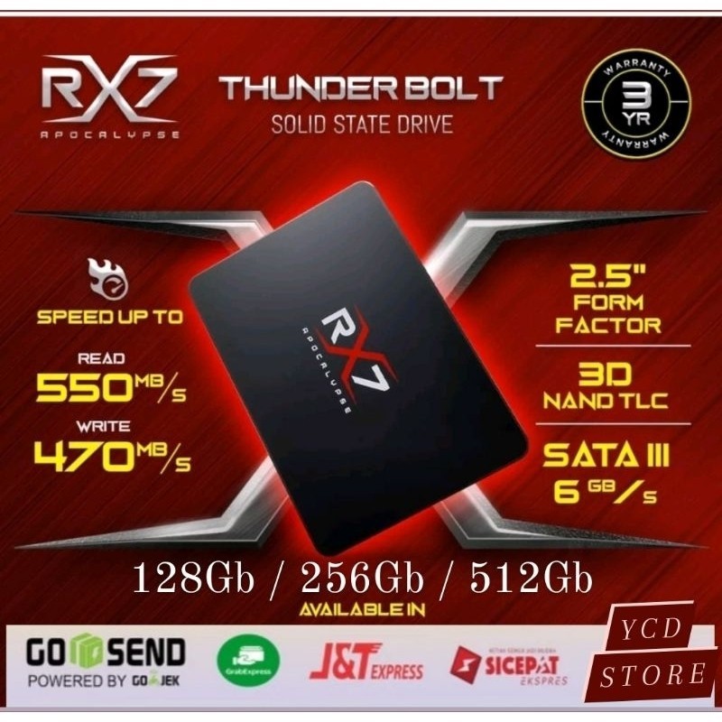 Jual Ssd Rx7 128gb 256gb 512gb Original Garansi 3 Tahun Resmi Shopee Indonesia 5297