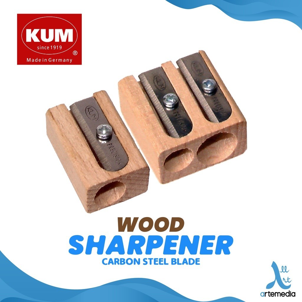 Jual KUM Sharpener Wood Carbon Steel Blade Rautan Pensil | Shopee Indonesia