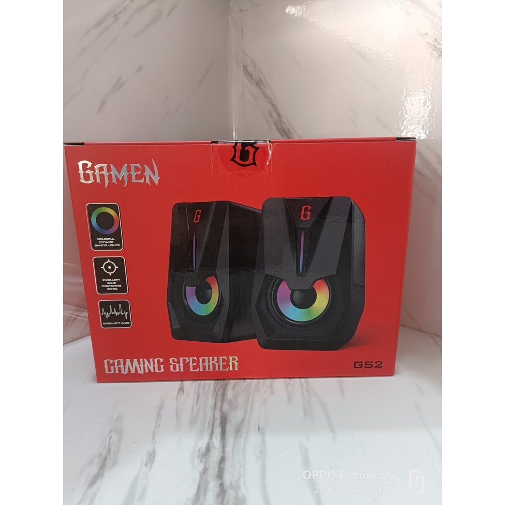 Jual BOP SPEAKER GAMING PC LAPTOP KOMPUTER GAMEN GS2 RGB LIGHT GAME ...