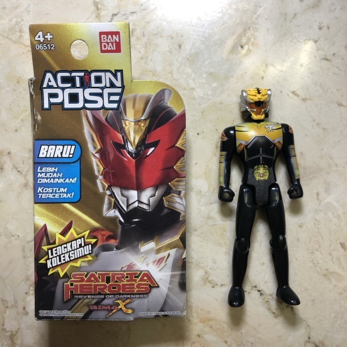 Jual Satria Bima-X Action Pose - Torga Thunder Mode Figure -KA67 ...