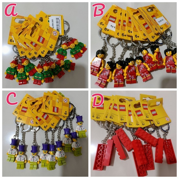 Jual LEGO KEYCHAIN 5+ ORIGINAL - GANTUNGAN KUNCI LEGO | Shopee Indonesia