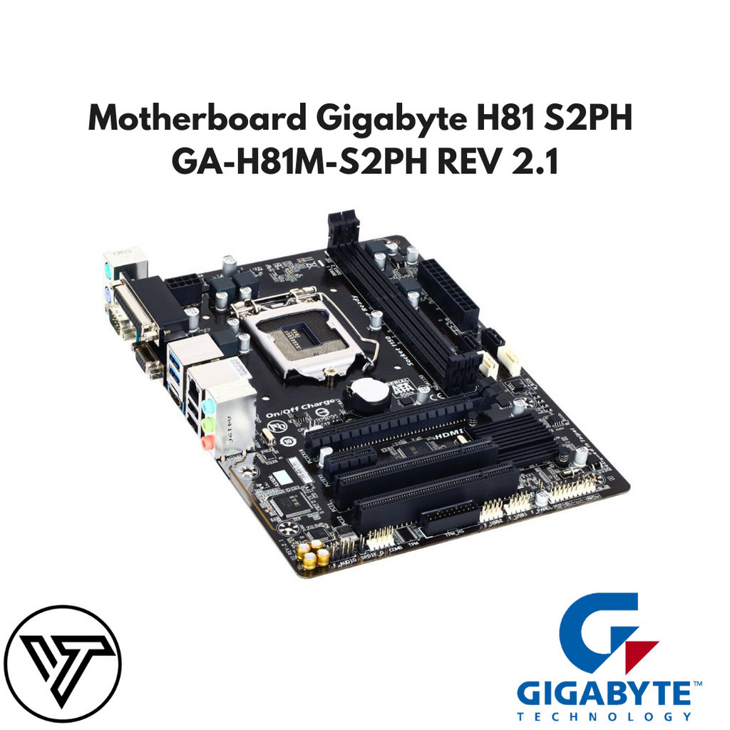 Jual Motherboard Gigabyte H81 S2PH GAH81MS2PH REV 2.1 Shopee Indonesia