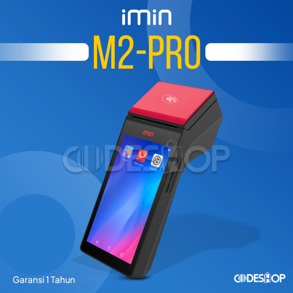 Jual Mesin Kasir Portable Imin M Pro Android Pos All In One Thermal