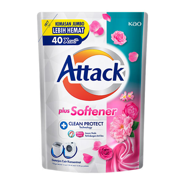 Jual ATTACK PLUS SOFTENER LIQUID 1.2 L | Shopee Indonesia