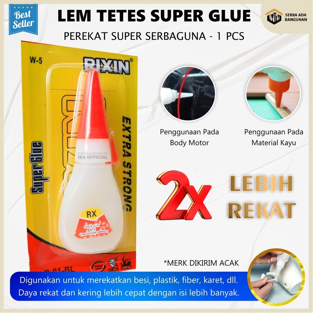 Jual LEM SETAN SUPET KUAT LEM KOREA CAIR MURAH LEM SERBA GUNA SUPER ...