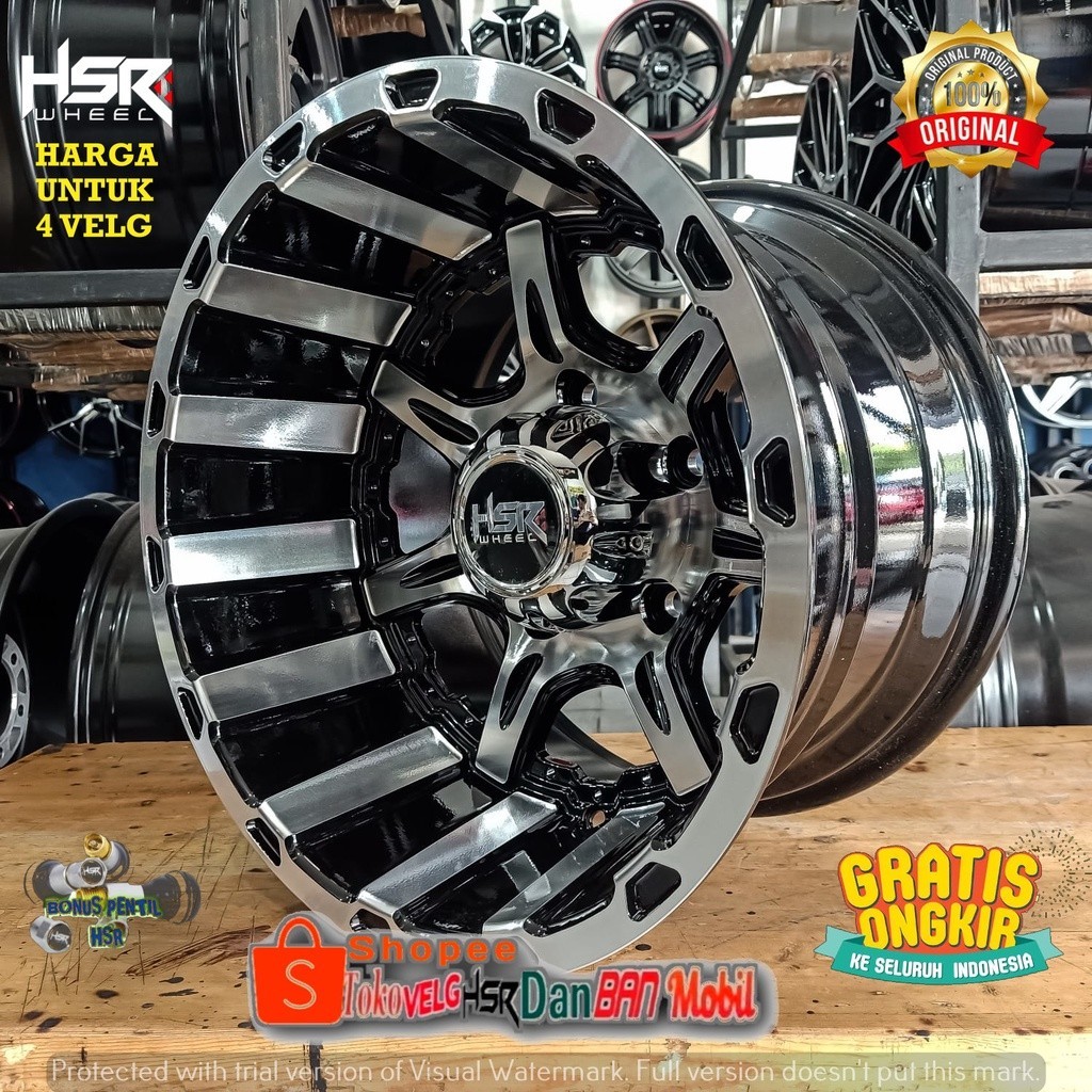 Jual Velg Mobil Offroad Ring Hsr Asakota Twiist Duffy Lebar Inch Velg Mobil Racing