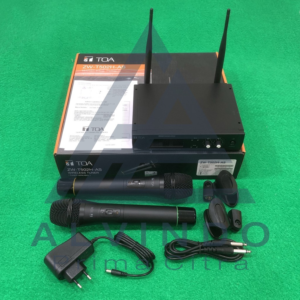 Jual TOA ZWT502HAS (Wireless Microphone / Wireless Tuner / ZW T 502 H