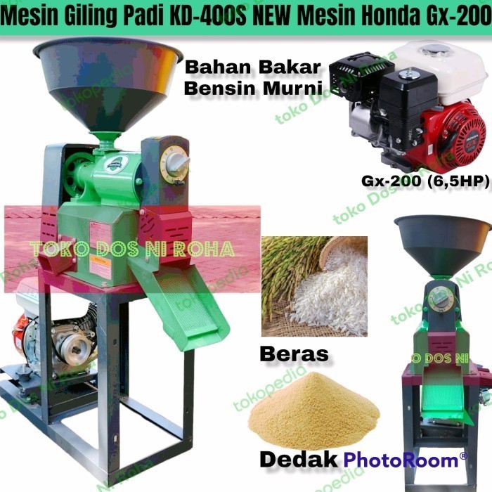 Jual Selamat Datng Mesin Giling Padi Mini Mahkota Kd 400 Tanpa