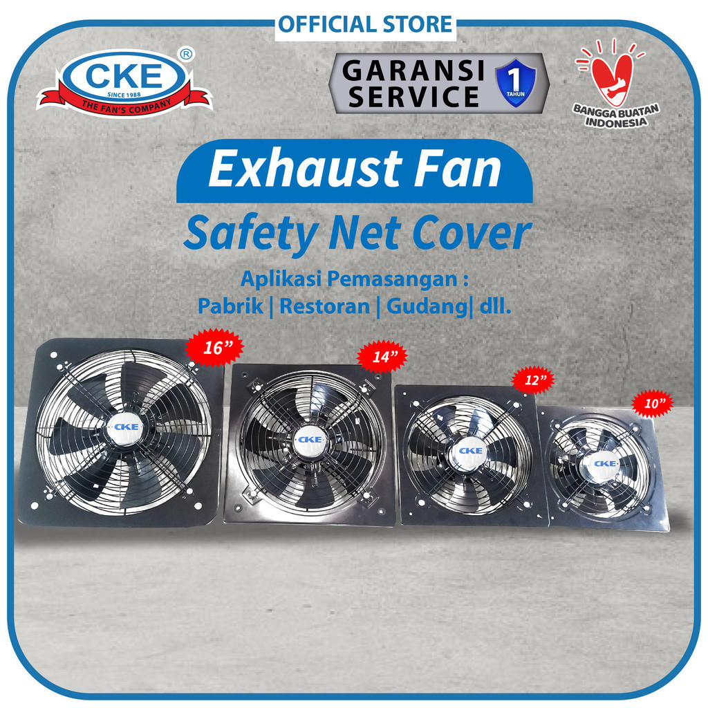 Jual Wall Exhaust Fan 16