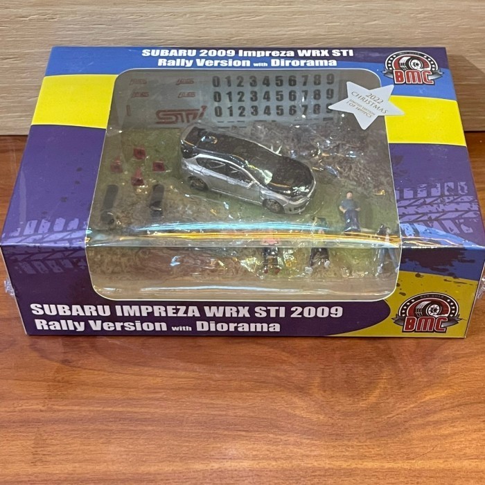 Jual BMC BM CREATION DIORAMA SUBARU 2009 IMPREZA WRX STI RALLY VERSION ...
