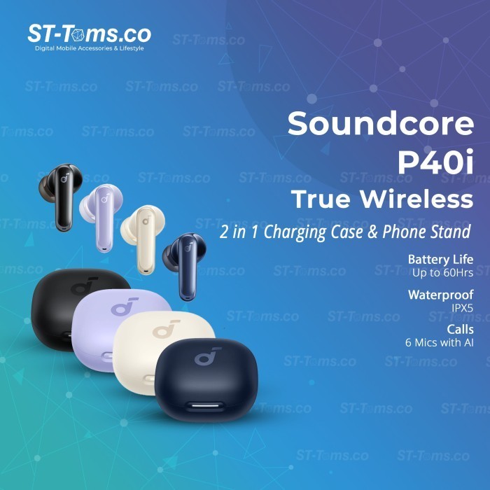 Jual Anker Soundcore P40i P 40i True Wireless TWS Adaptive ANC 60Hrs ...