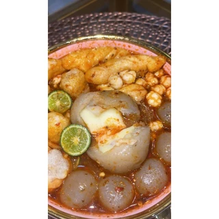 BASO ACI KEJU MOZARELLA | CHILI OIL | Baso aci Mozarella Jumbo  | Ayam Suir Jumbo | Makanan Instan