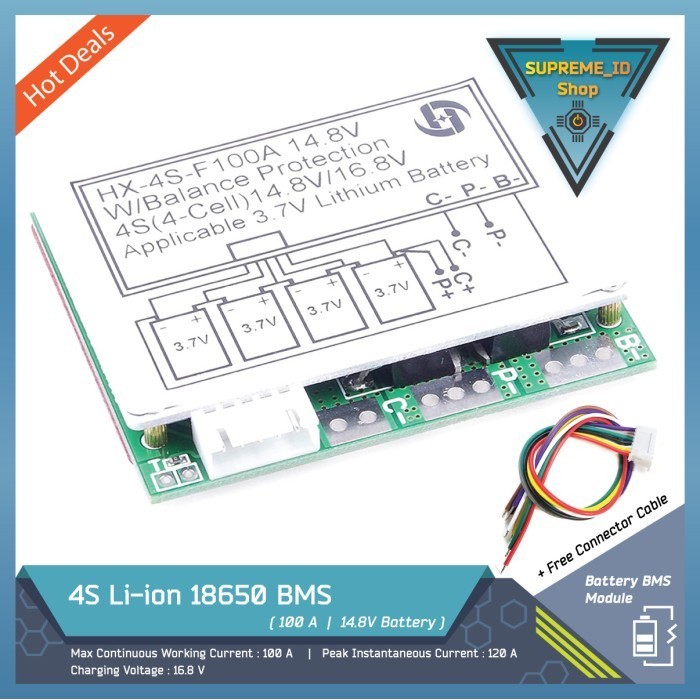 thumbnail image 2 of 10A1S 4.2V 2S 8.4V Lithium Battery Protection Board PCB PCM BMS Charger Charging Module 18650 Li Ion Lipo 2 of 14