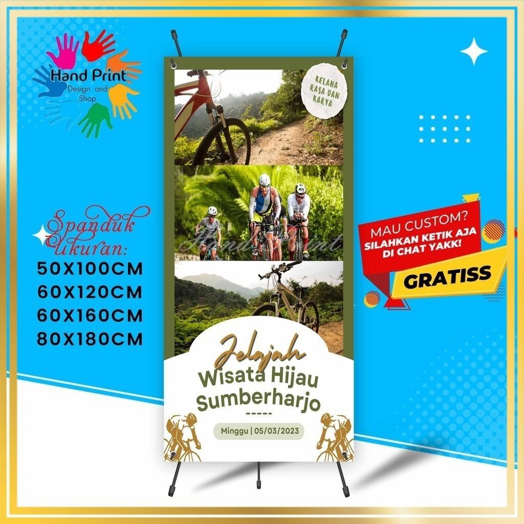 Jual SPANDUK BANNER Liburan Wisata Travel Jalan - jalan MMT Spanduk ...