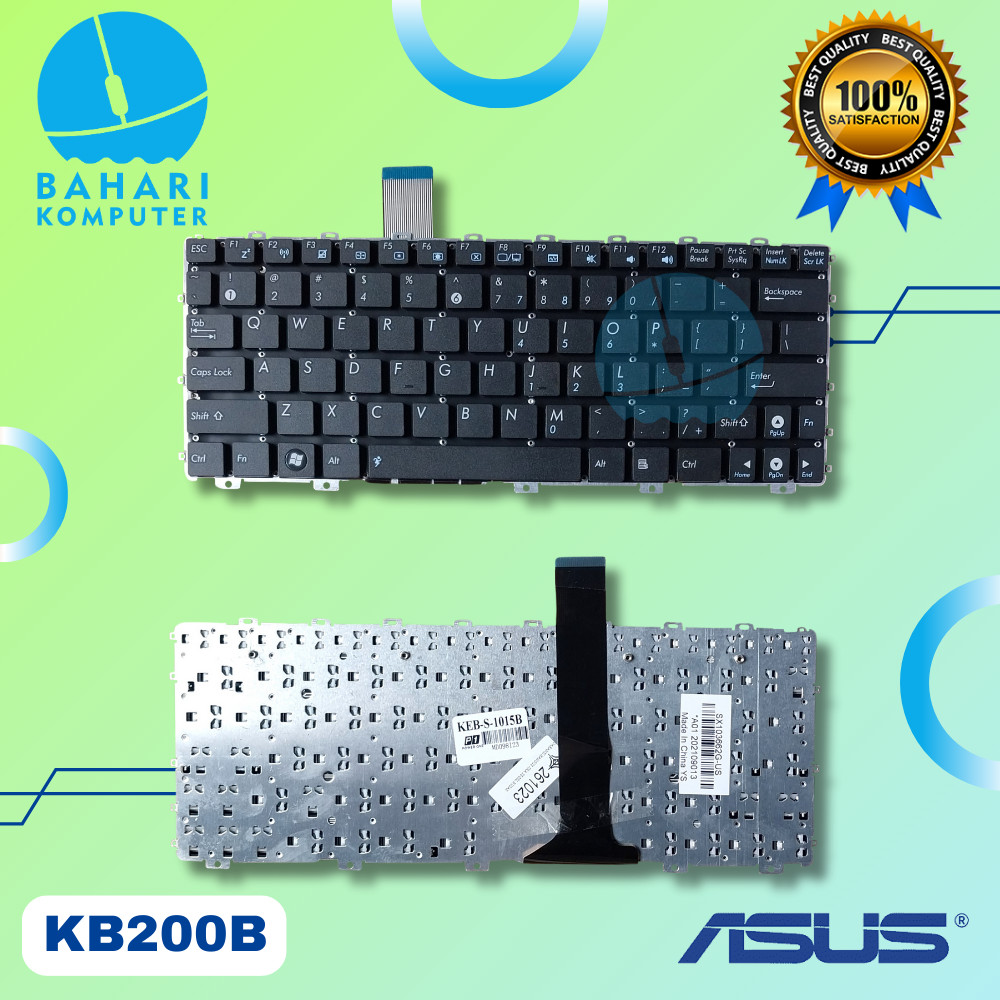 Jual Keyboard Asus EeePC 1015 X101 X101CH X101H X101C 1015PE Hitam ...