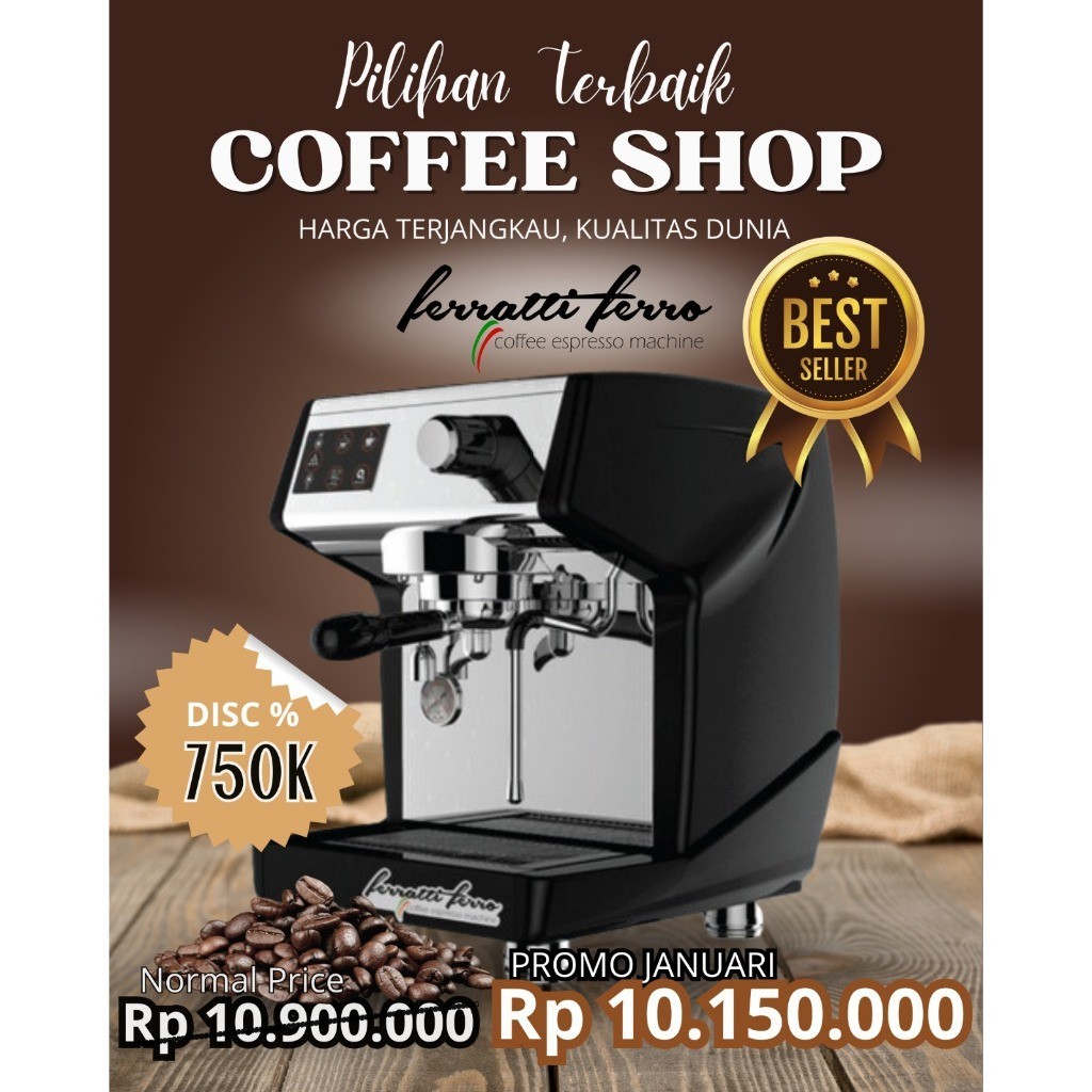 Jual Coffee Maker Machine FCM3200B / Mesin Kopi Ferratti Ferro FCM ...