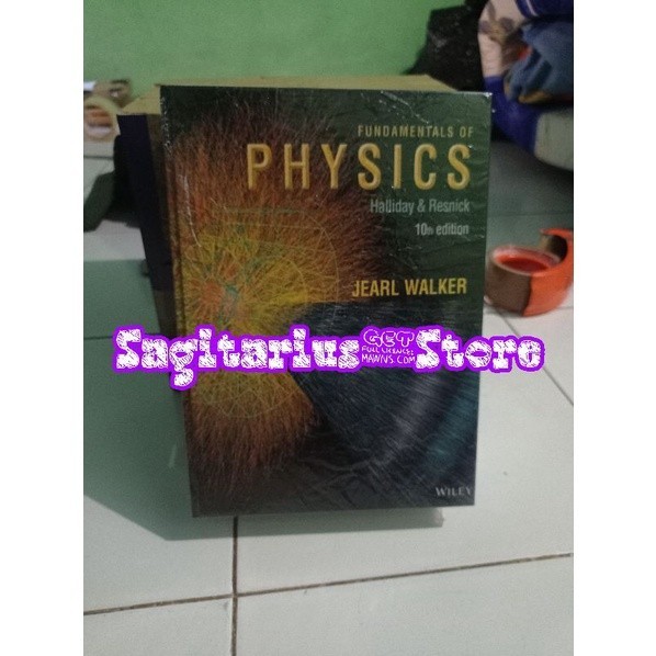 Jual Buku Fundamental Of Physics Halliday & Resnick 10th Edition