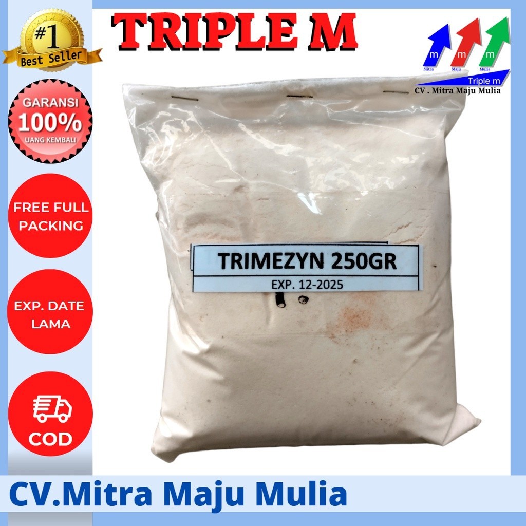 Jual Trimezyn S 250 gr TripleM | Shopee Indonesia