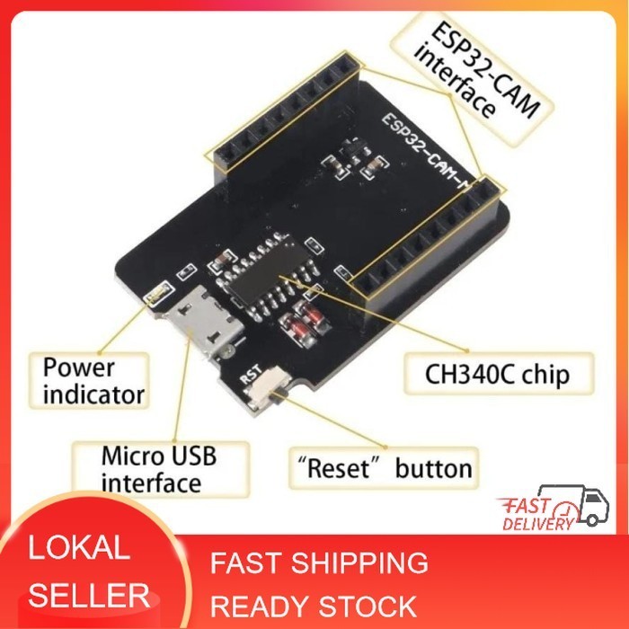 Jual Downloader ESP32 Cam Programmer CH340 OV2640 Development Board ...