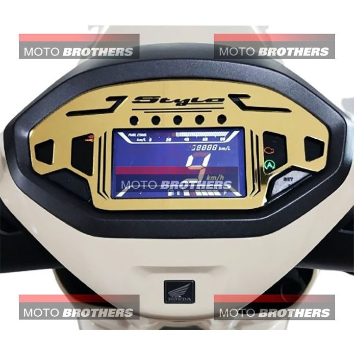 Jual GARNISH LIST LIS SPEEDOMETER SPEEDO STYLO 160 STYLO160 | Shopee ...