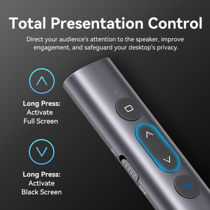 Jual Vention Wireless PowerPoint Presentation Red Laser Pointer 2.4Ghz ...