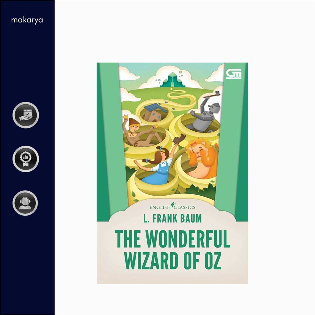 Jual Novel English Classics The Wonderful Wizard of Oz (L. Frank Baum ...