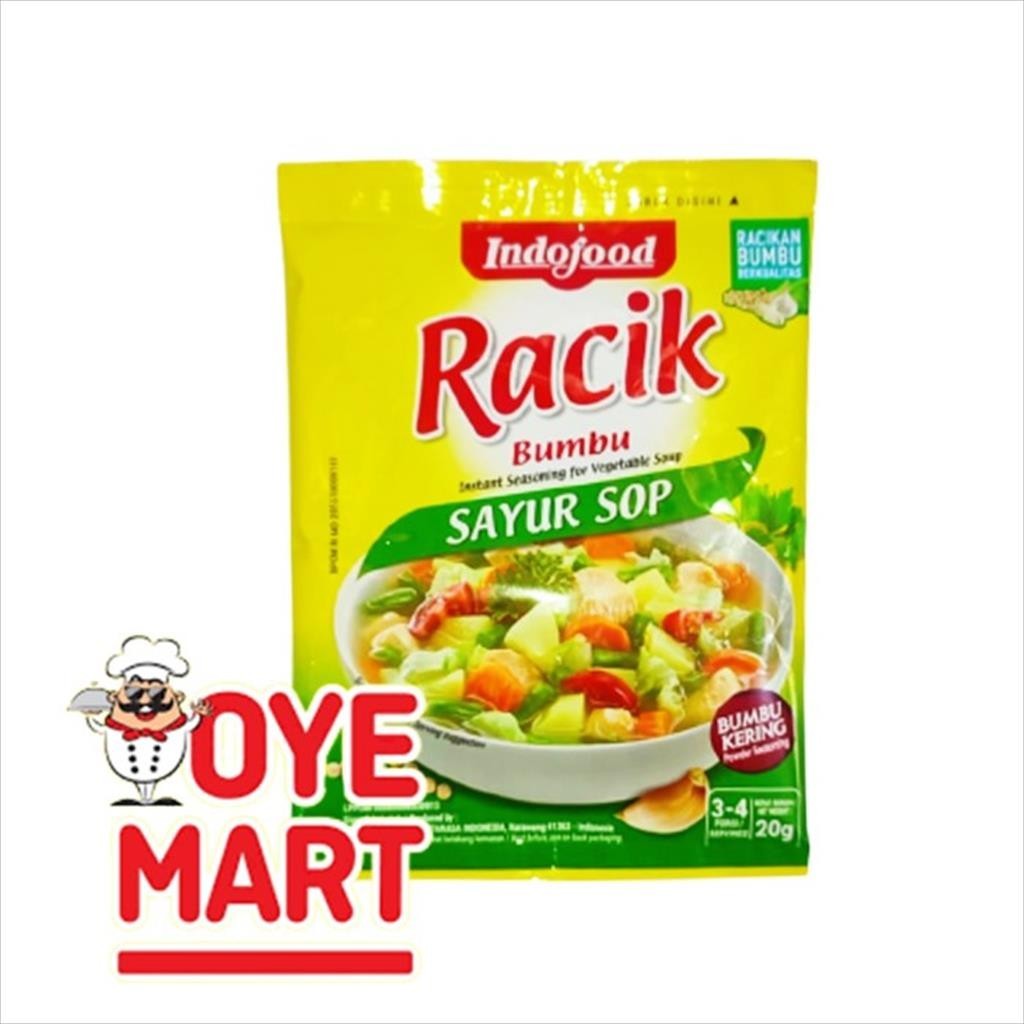 Jual INDOFOOD RACIK BUMBU SAYUR SOP 20GR / BUMBU INSTAN | Shopee Indonesia