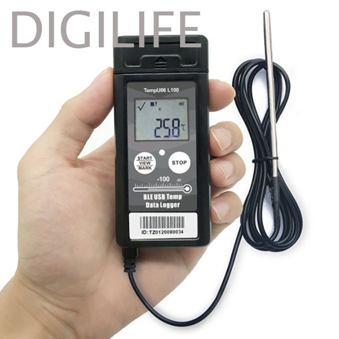 Jual -100C to +80C Low Temperature Data Logger TempU06 L100 Tzone Es ...
