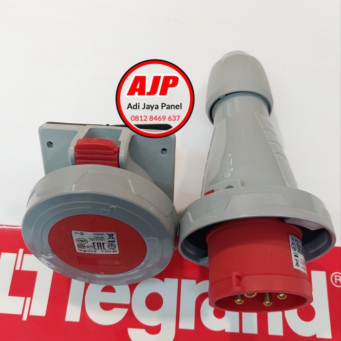 Jual 1set panel legrand 32a 4pin ip67 kode 555488 + 555438 | Shopee ...