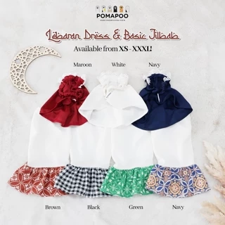 POMAPOO - Baju Kucing dan Baju Anjing Lebaran Dress dan Basic Jilbab