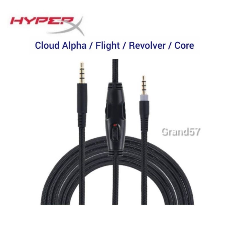 Jual Kabel Audio HyperX Hyper X Cloud Alpha Flight Revolver S Core