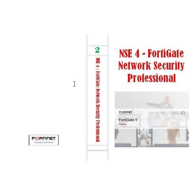 Jual NSE 4 - FortiGate Network Security Professional Vol 2 | Shopee ...