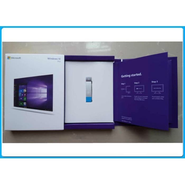Jual Windows 10 Pro FPP Full Version 32 & 64bit (USB Flash Drive