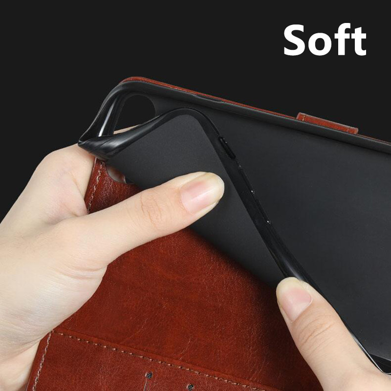 SEAHAI Leather Case For ZTE Blade A55 / ZTE Blade A35 Case, Case With - View #3