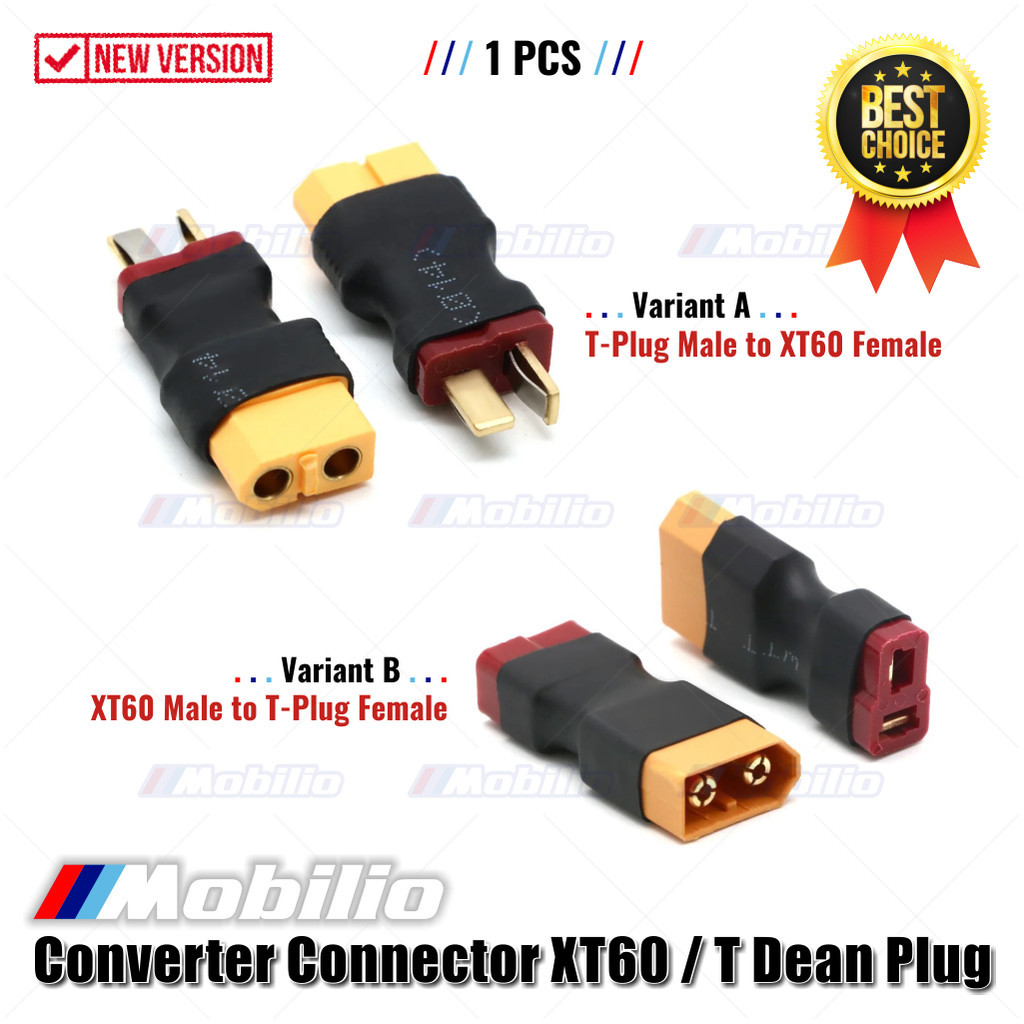 Jual New Adapter Connector Converter T Plug to XT60 / XT60 T Plug RC