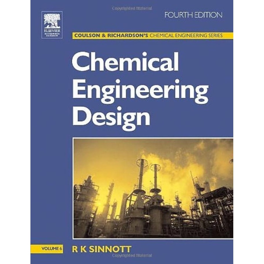 Jual Buku Baru Chemical Engineering Design 4th Fourth Edition By ...