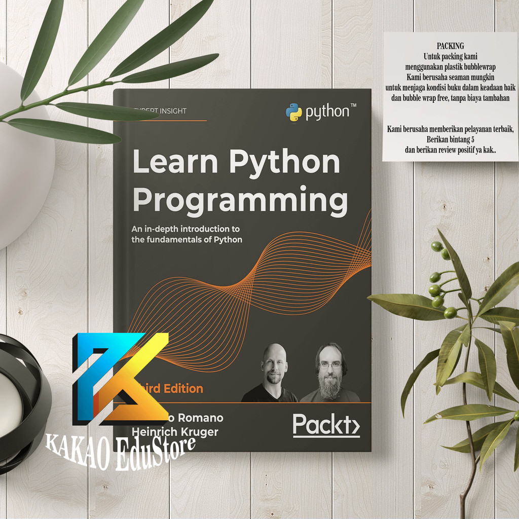 Jual LEARN PYTHON PROGRAMMING - FABRIZIO KRUGER HEINRICH ROMANO ...