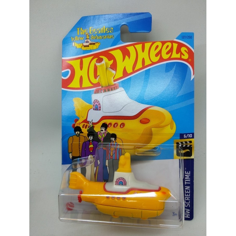 Jual LENGKAP HotWheels THE BEATLES YELLOW SUBMARINE HM2302 JAKARTA HOT