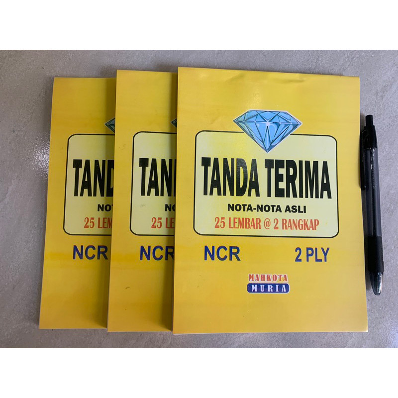 Jual Tanda Terima Nota Nota Asli Rangkap 2, Nota 2 Ply, Nota NCR ...