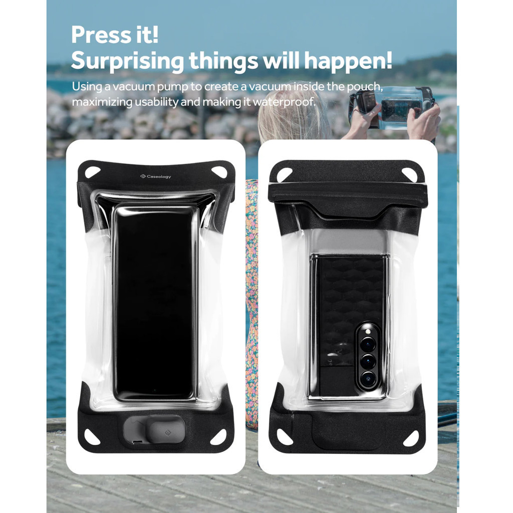 Jual Universal Waterproof Phone Pouch Casing Caseology Anti Air By ...