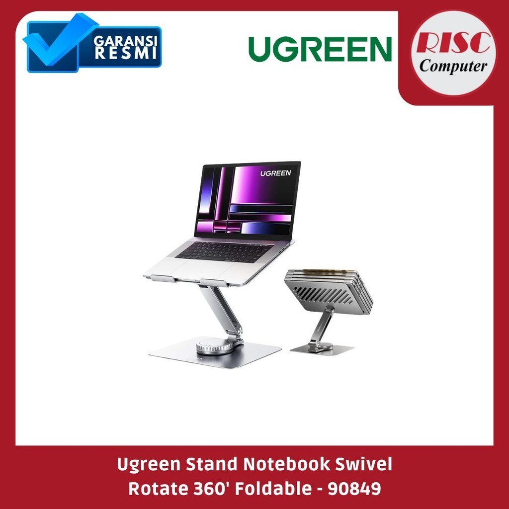 Jual Ugreen Stand Laptop Macbook Notebook Swivel Rotate 360' Foldable ...