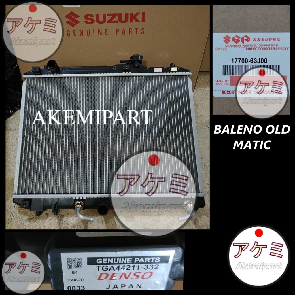 Jual RADIATOR ASSY SUZUKI BALENO OLD LAMA MATIC 1997-2002 ORIGINAL ASLI ...